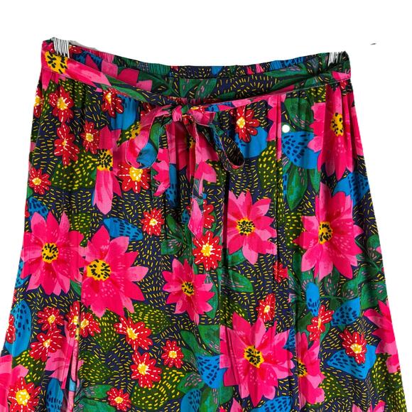 PATRONS OF PEACE Floral Print Maxi Skirt Womens Size L - Picture 2 of 9